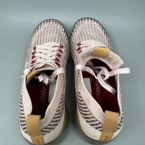 Nike Air VaporMax Flyknit 3 Womens Size 8 Pink Athletic Running Shoes Sneakers - Picture 7 of 9